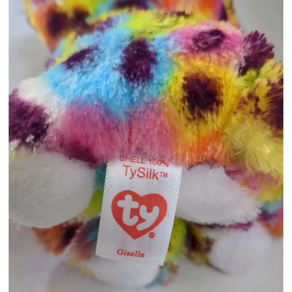 Ty Beanie Boos ❤️ GISELLE the Unicorn Leopard 6
